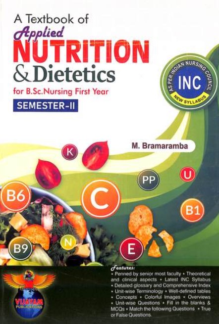 Textbook of Applied nutrition and Applied Biochemistry 7th Edition for BSc Nursing students 